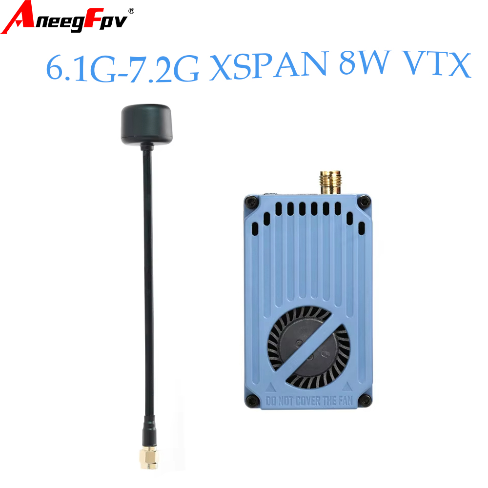 Fpv Drone Vtx - RUSHFPV 6.1‑7.2G 8W X61728 VTX Videoübertragungsmodul