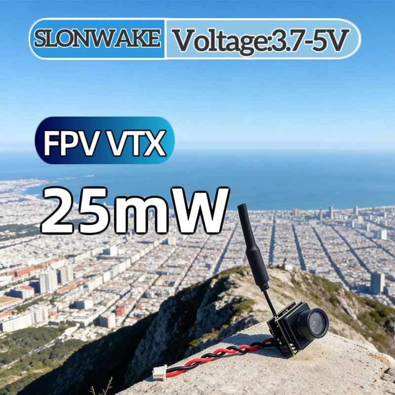 Fpv Drone Camera - SLONWAKE FPV 25mW Leistungssimulations-VTX Integrierter Sender