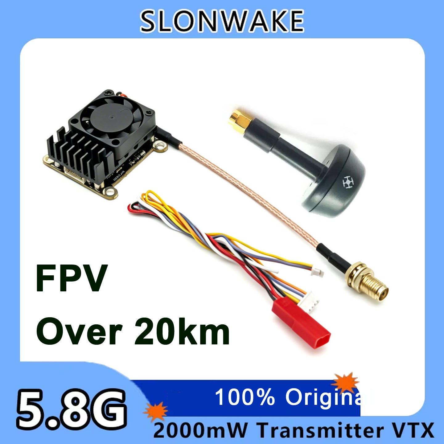 Fpv Drone Vtx - Neues Upgrade: 5,8 GHz 2W einstellbarer