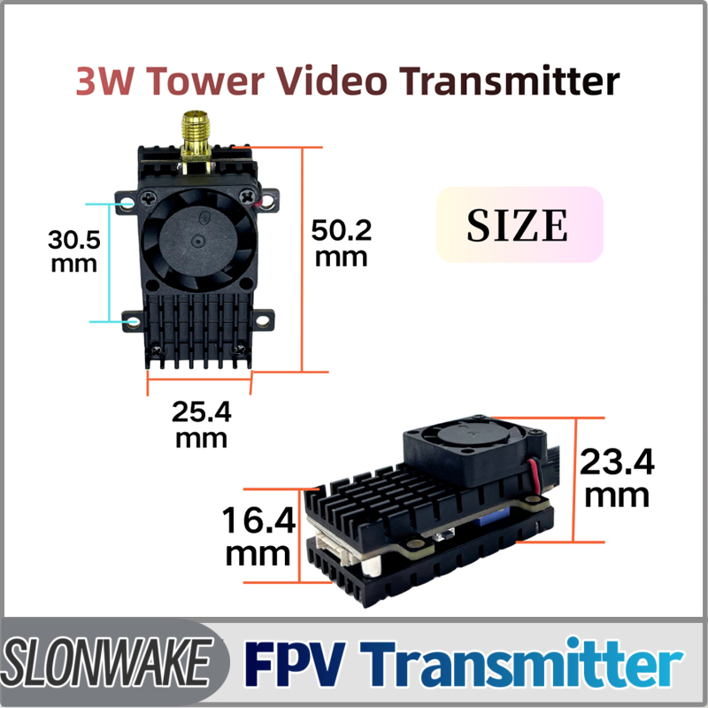 SLONWAKE 5,8G 3000mW Simulatio – Fpv Drone Vtx Bewertung und Preis